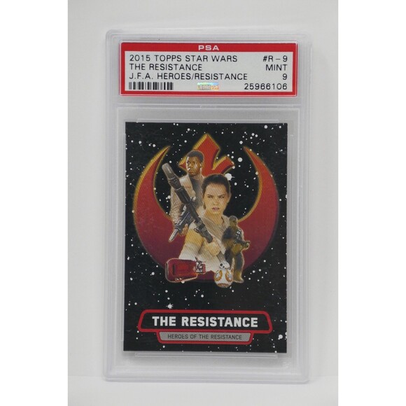 2015 Topps Star Wars #R-9 The Resistance JFA Heroes...